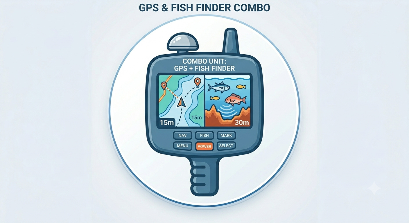 GPS +Fish Finder (Combo)
