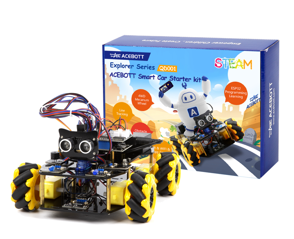 Acebott QD001 Smart Car Starter Kit